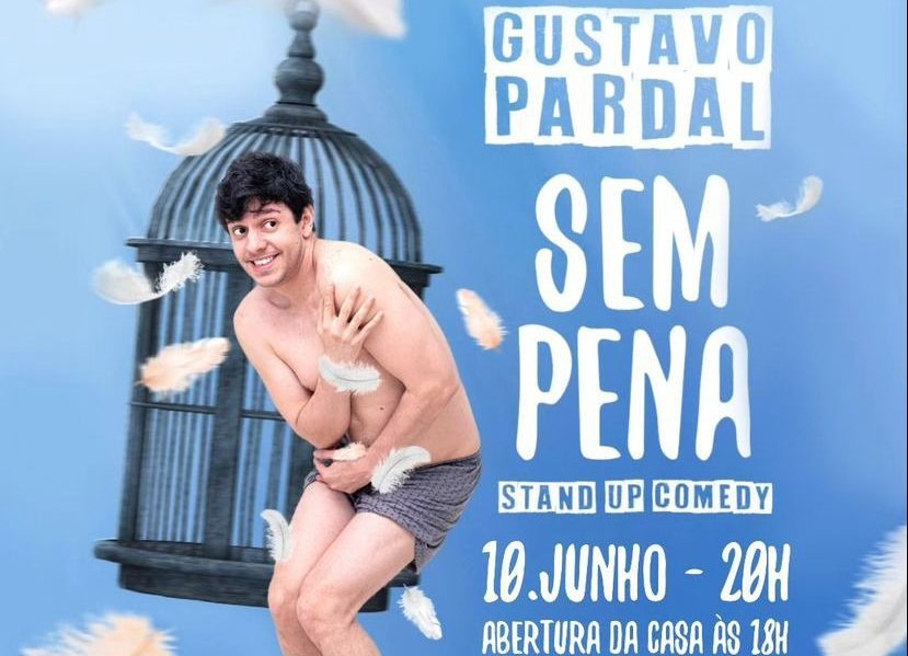 Gustavo Pardal traz o espetáculo "Sem Pena" ao Natal Comedy Club