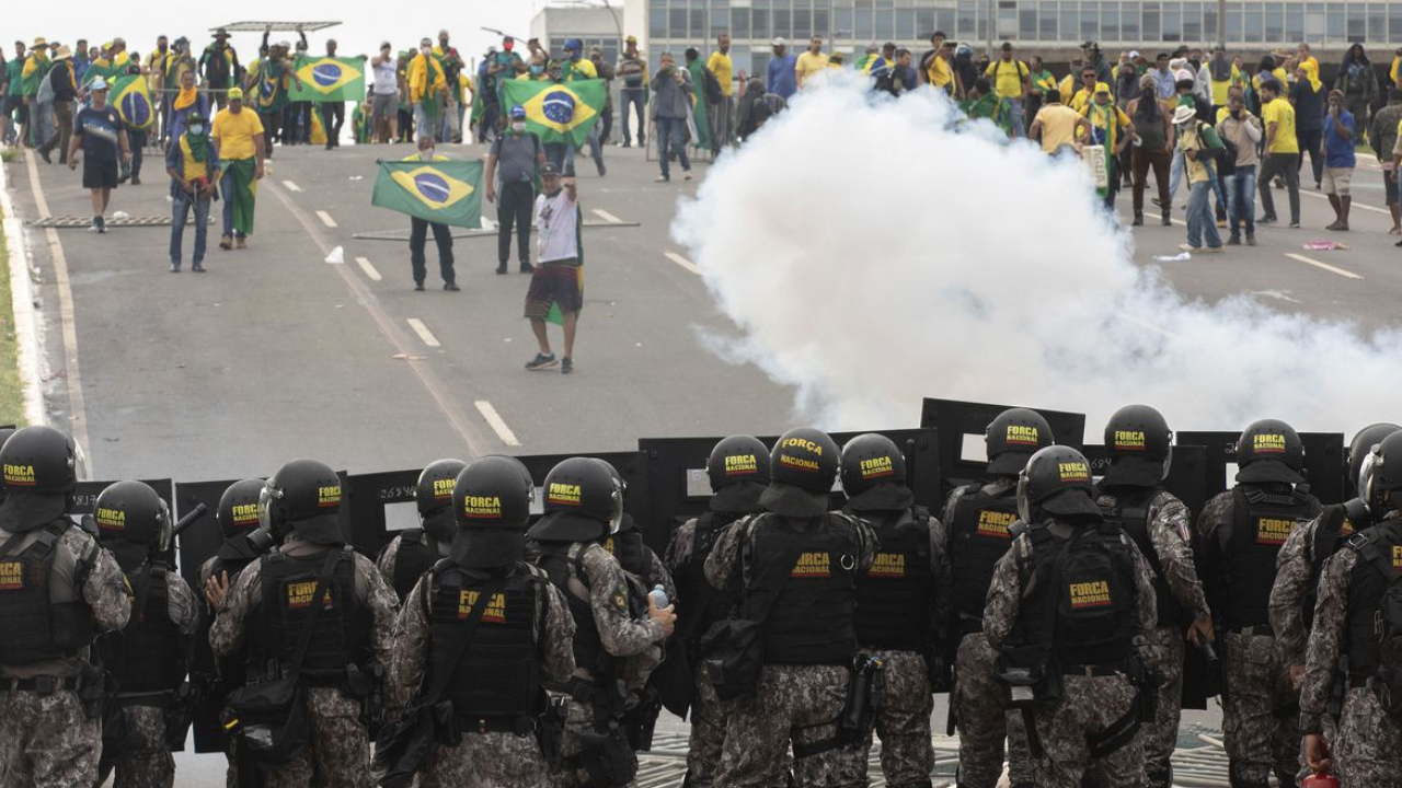 Ataques golpistas em 8 de janeiro: PF prende homem apontado como um dos líderes dos ataques (Créditos: Agência Brasil)
