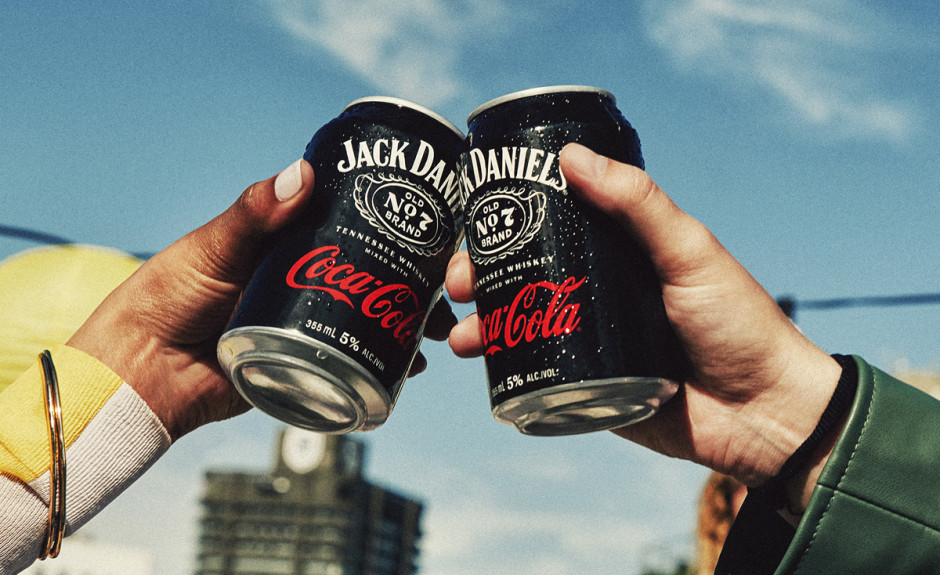 Coca-Cola e Jack Daniel's Jack & Coke lançada no Brasil
