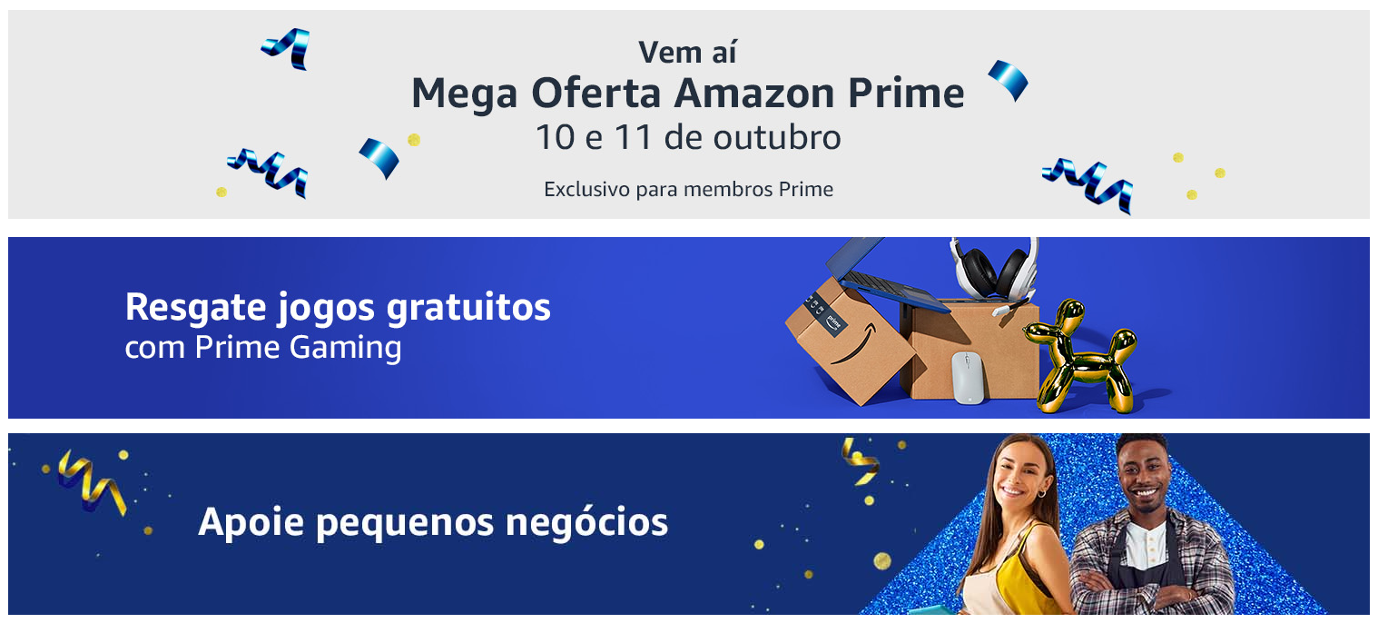 Mega Oferta Amazon Prime vai chegar ao Brasil: saiba como aproveitar!