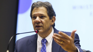 Haddad deixa entrevista sem responder sobre meta fiscal (Créditos: Agência Brasil)