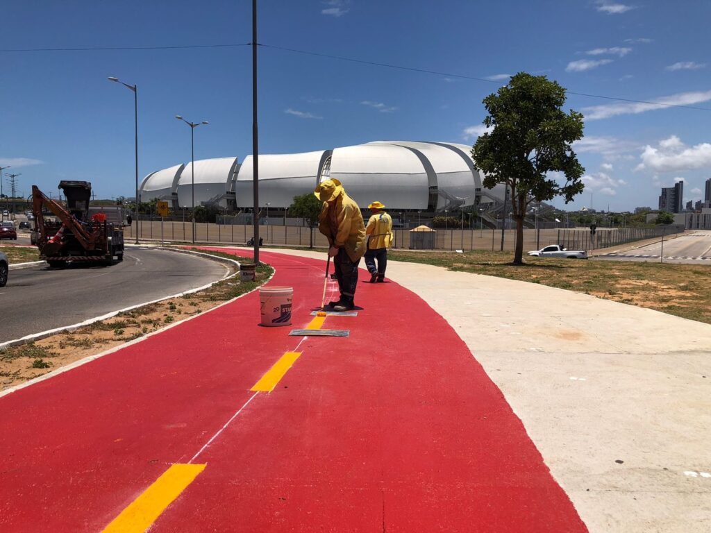 Trânsito no entorno da Arena das Dunas passa por mudanças