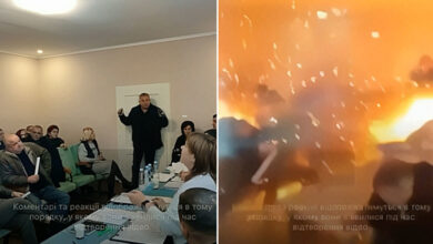 Serguei Batrin, membro do partido governista Servidor do Povo, detonou três granadas durante uma sessão