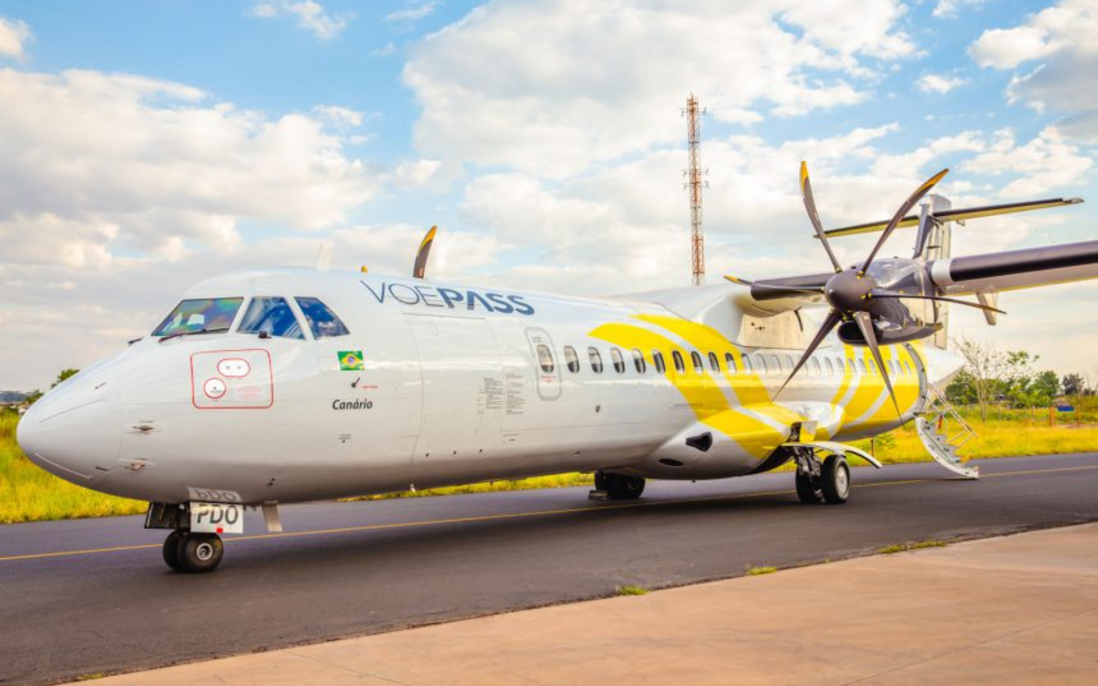 Voepass terá voos diretos entre Natal, Mossoró e Fortaleza (Imagem: Divulgação / VoePass)