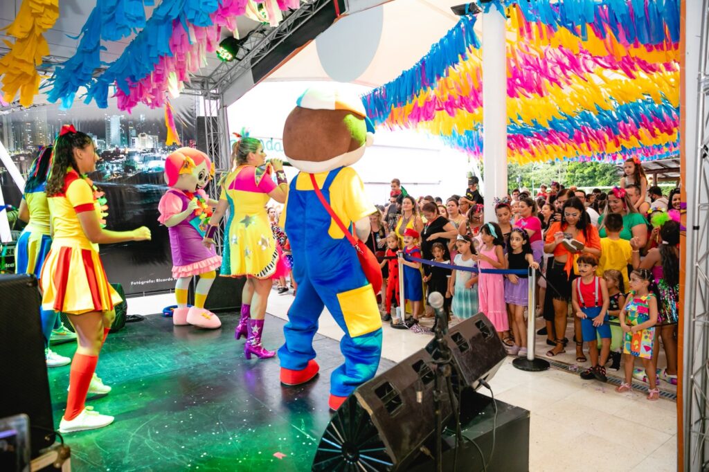 Com vasta programação infantil, os Shows do Carnaval do Praia Shopping promete fazer a alegria da criançada (Foto: Divulgação / Praia Shopping)
