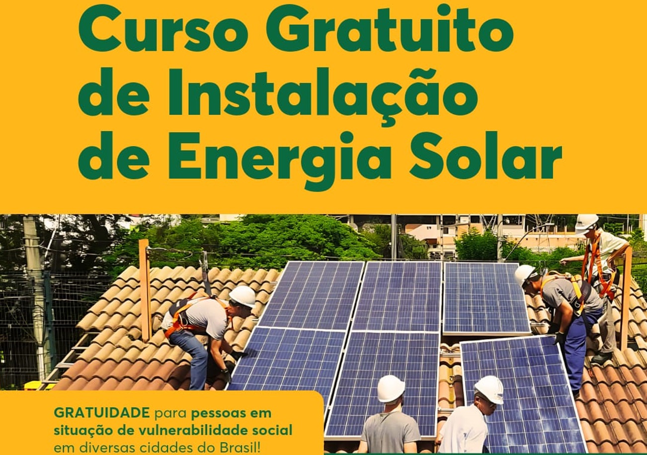 Senai-RN oferta curso gratuito de ‘instalação de energia solar’