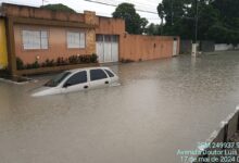 Chuva forte castiga ruas em Natal e Região Metropolitana