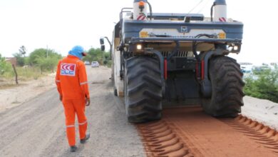 Governo inicia restauração da rodovia Tibau-Grossos, na Costa Branca do RN