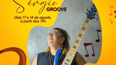 Final de semana com Sérgio Groove na Calígula Pizzaria da Praia da Pipa