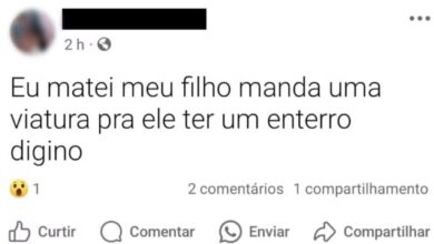 Mãe confessa assassinato do filho em post nas redes sociais e é presa no RJ