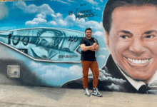 Silvio Santos ganha mural em Caucaia