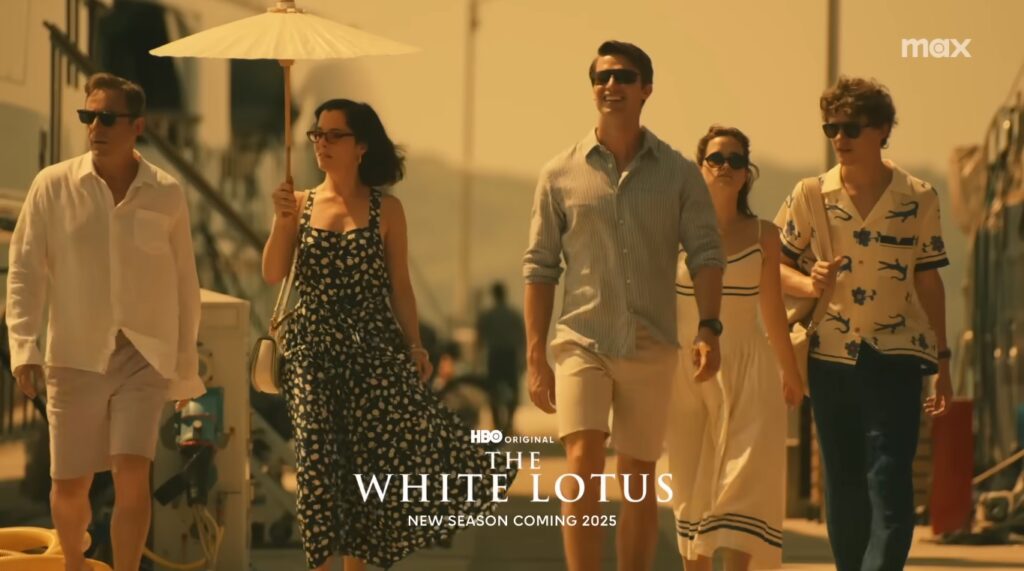 Terceira temporada de The White Lotus revela teaser, elenco estrelado e locações na Tailândia