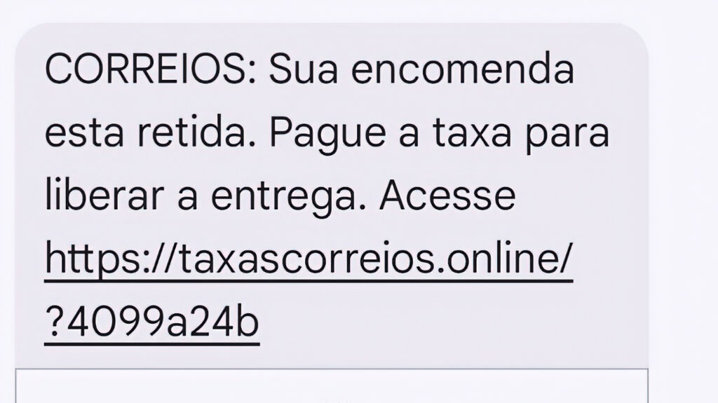 Correios alertam sobre golpe cobrando taxa